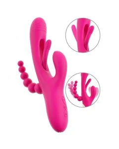 Vibrador Recarregável Sweet Smile Triple Vibe with Flicking Tongue