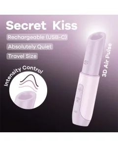 Estimulador Recarregável Spot On 3 Satisfyer Preto