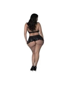 Conjunto de 2 Peças Seraphina Magic Silk Preto Trás