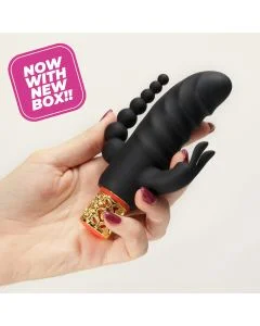 Vibrador Recarregável Sweet Smile Triple Vibe with Flicking Tongue