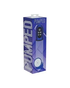Bomba de Vácuo & Masturbador Automática Pumped Engage Azul Caixa