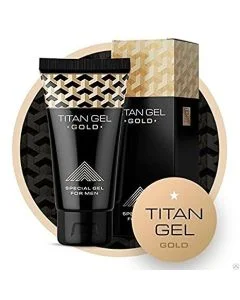 Gel Aumento do Pénis Titan Gel Gold (50 ml)