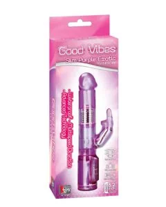 Vibrador Slim Rabbit Púrpura Exotic Caixa