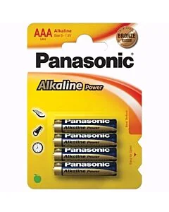 Pilhas Alcalinas Panasonic R03/AAA (4 Un)