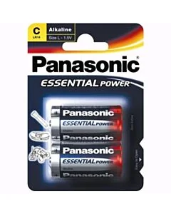 Pilhas Alcalinas Panasonic LR14/C (2 Un)