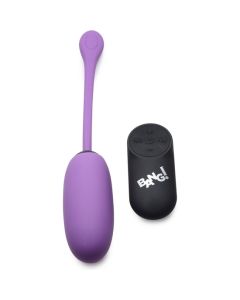 Ovo Vibratório Bang! Plush Egg 28X Roxo
