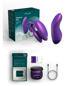 Masturbador We Vibe Chorus Pro C/ Comando Squeeze e APP Lilás