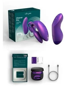 Masturbador We Vibe Chorus Pro C/ Comando Squeeze e APP Lilás