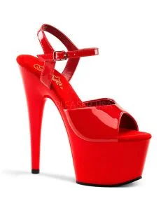 Sandália Pleaser Adore 709 Vermelha