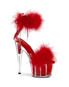 Sandália Pleaser Adore 724 Vermelha