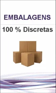As nossas embalagens discretas